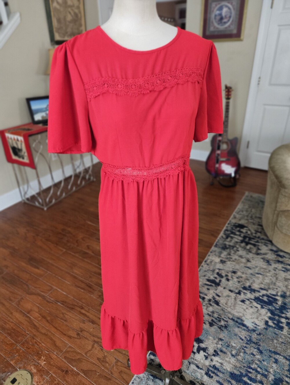 Shein Red Dress Small
